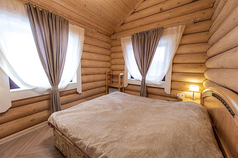 Внутри бани в загородном доме Mopxun House